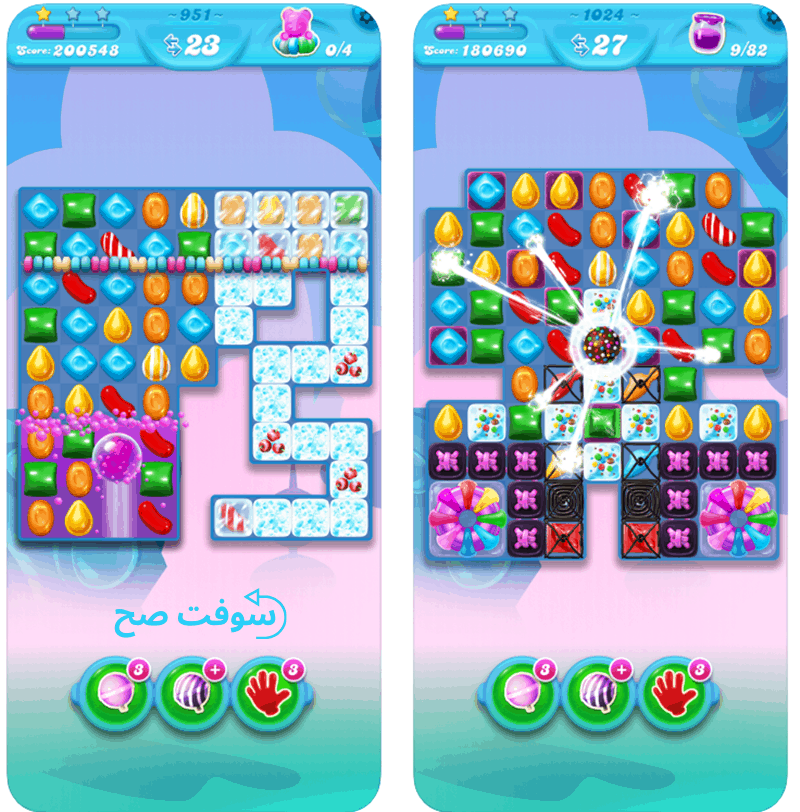 لعبة candy crush saga