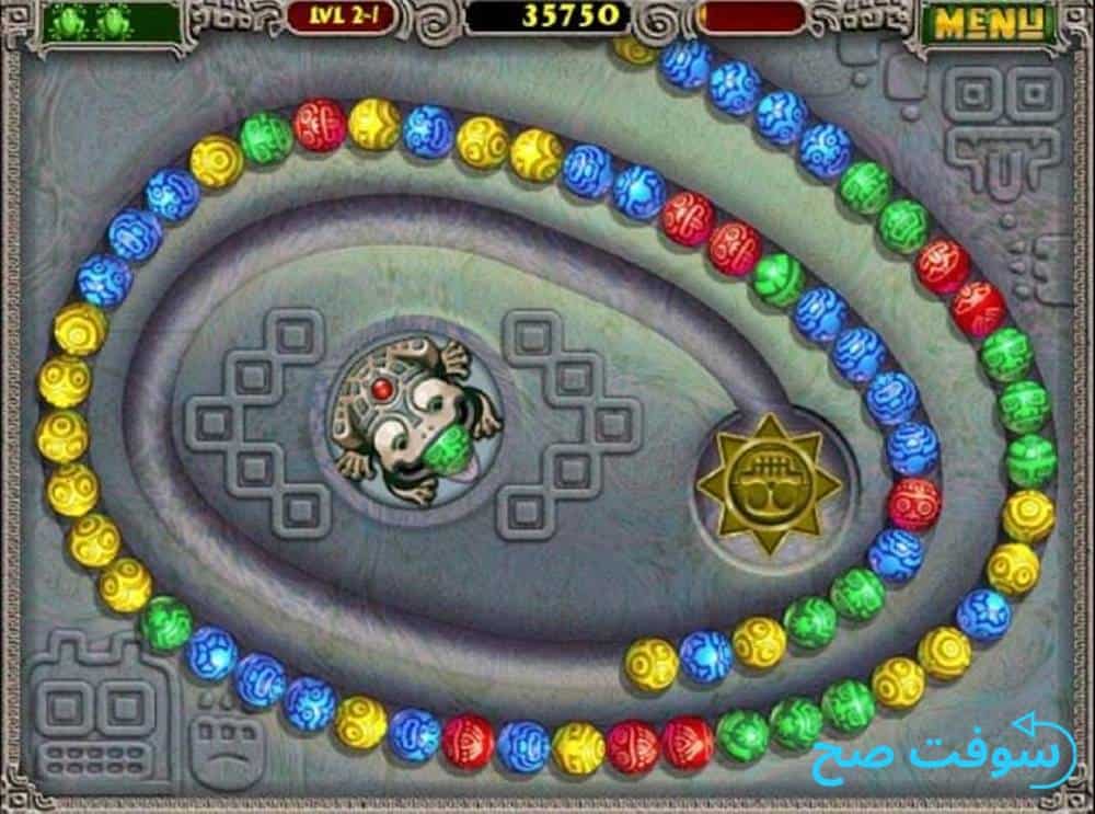تحميل لعبة زوما الاصلية Zuma Deluxe 2020 للكمبيوتر