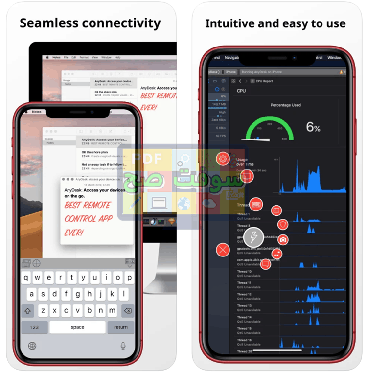 برنامج التحكم عن بعد anydesk