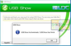 تحميل برنامج USB Show يو اس بي شو 1.0 اظهار الملفات المخفية في الفلاش مجانا 5