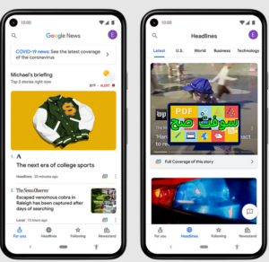 تحميل تطبيق جوجل نيوز google news 5.4 مجانا برابط مباشر 4
