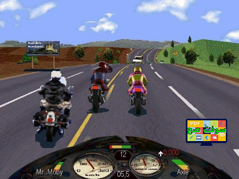 تحميل لعبة Road Rash رود راش سباق الموتسيكلات 2024 برابط مباشر