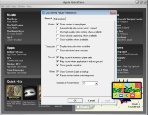 تحميل برنامج quicktime كويك تايم بلاير 7.7 للكمبيوتر برابط مباشر 1