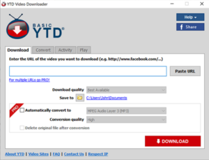تحميل برنامج YTD Video Downloader لتحميل الفيديوهات مجانا اخر اصدار 7.2 1