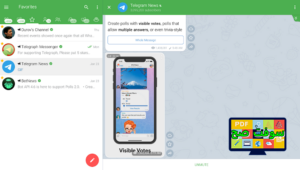 تحميل تطبيق Graph Messenger تليجراف 10.3 للكمبيوتر والموبايل اخر اصدار 1